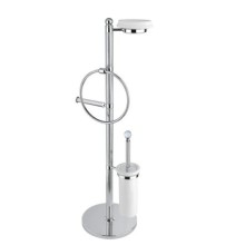 Комплект для туалета хром, swarovski Cezares Olimp OLIMP-WBS-01-Sw