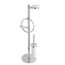 Комплект для туалета хром, swarovski Cezares Olimp OLIMP-WBS-01-Sw