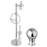 Комплект для туалета хром, металл Cezares Olimp OLIMP-WBD-01-M
