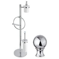 Комплект для туалета хром, металл Cezares Olimp OLIMP-WBD-01-M