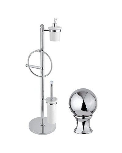 Комплект для туалета хром, металл Cezares Olimp OLIMP-WBD-01-M