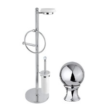 Комплект для туалета хром, металл Cezares Olimp OLIMP-WBS-01-M