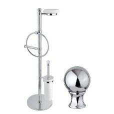 Комплект для туалета хром, металл Cezares Olimp OLIMP-WBS-01-M