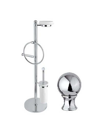 Комплект для туалета хром, металл Cezares Olimp OLIMP-WBS-01-M