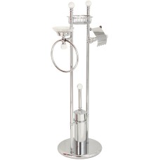 Напольная стойка Migliore Cristalia 16816 Хром с кристаллами Swarovski