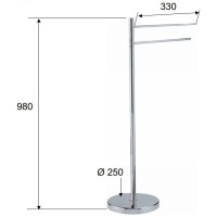 Комплект для туалета Remer Bagno RB550CR