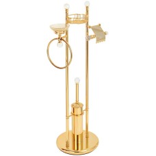 Напольная стойка Migliore Cristalia 16848 Золото с кристаллами Swarovski