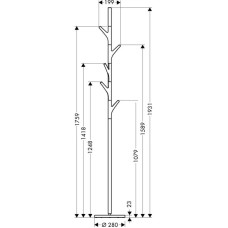 Комплект для туалета Axor Massaud 42270000