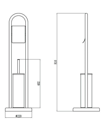 Комплект для туалета Savol S-00Y708