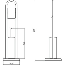 Комплект для туалета Savol S-C0Y708