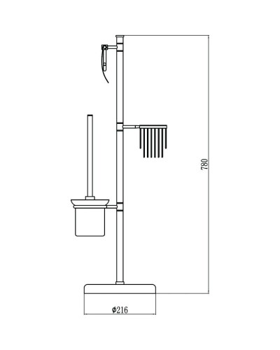 Комплект для туалета Savol S-00Y706