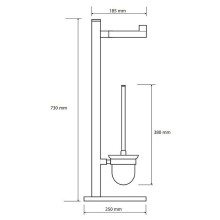 Напольная стойка Bemeta Omega 104836012 Хром