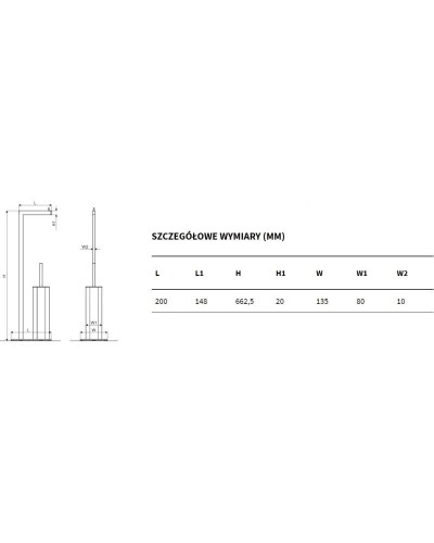 Комплект для туалета Excellent Riko DOEX.1650BL