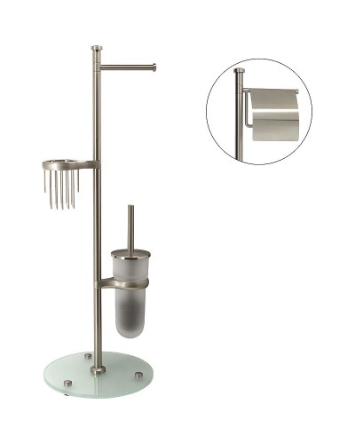 Напольная стойка WasserKRAFT Ammer K-1236 Хром матовый