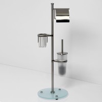 Напольная стойка WasserKRAFT Ammer K-1236 Хром матовый