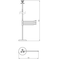 Комплект для туалета Migliore Mirella 17224