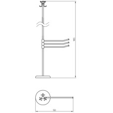 Комплект для туалета Migliore Mirella 17224
