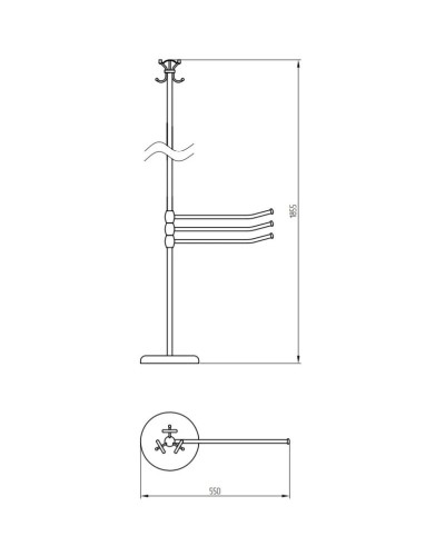 Комплект для туалета Migliore Mirella 17224