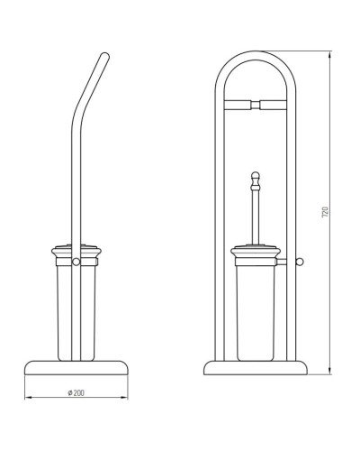 Комплект для туалета Migliore Mirella 17383