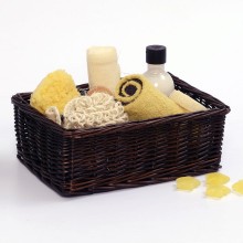 Корзина для аксессуаров WasserKRAFT Neime WB-190-M Темно-коричневая