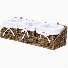 Набор корзин WasserKRAFT Rhin WB-440 Set Светло-коричневый