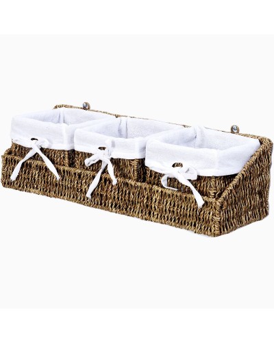 Набор корзин WasserKRAFT Rhin WB-440 Set Светло-коричневый