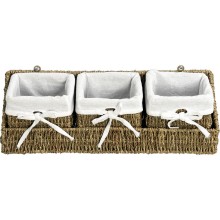 Набор корзин WasserKRAFT Rhin WB-440 Set Светло-коричневый