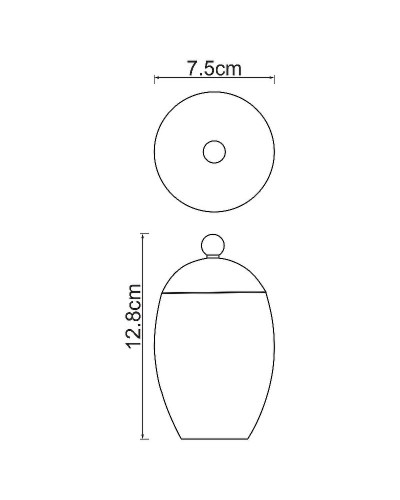 Контейнер для хранения WasserKRAFT Ruwer K-6779 Хром
