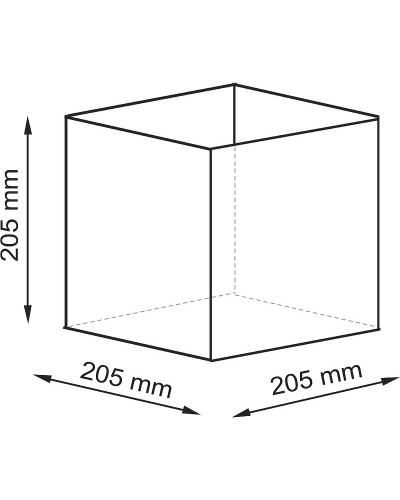 Корзина для аксессуаров WasserKRAFT Glan WB-660-S Темно-коричневая