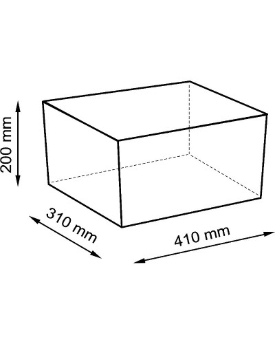 Корзина для аксессуаров WasserKRAFT Wiese WB-840-L Серая