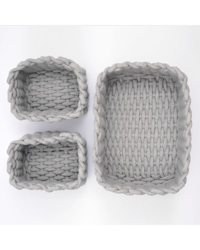 Набор корзин WasserKRAFT Mindel WB-850 Set Серый