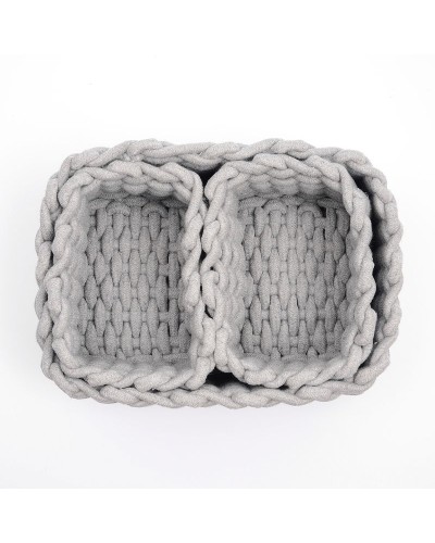 Набор корзин WasserKRAFT Mindel WB-850 Set Серый