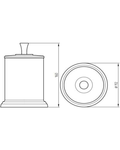 Баночка Migliore Fortuna 28339 Золото
