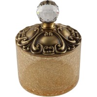 Контейнер для хранения Migliore Cristalia 16760 Бронза с кристаллом Swarovski