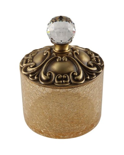 Контейнер для хранения Migliore Cristalia 16760 Бронза с кристаллом Swarovski