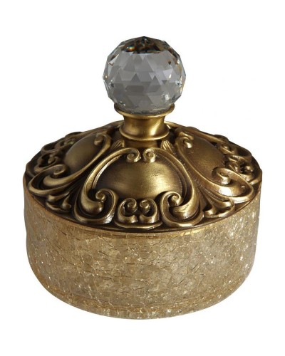 Контейнер для хранения Migliore Cristalia 16761 Бронза с кристаллом Swarovski