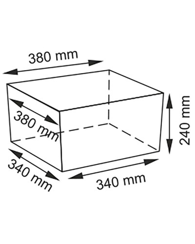 Корзина для аксессуаров WasserKRAFT WB-880-L Бежевая