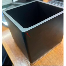 Диспенсер для ватных дисков Boheme 10964-B-CR Черный Хром