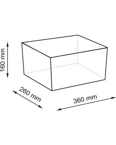 Корзина для аксессуаров WasserKRAFT Weida WB-310-M Бежевая