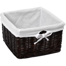 Корзина для аксессуаров WasserKRAFT Alme WB-150-S Темно-коричневая