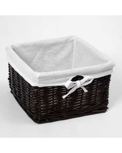 Корзина для аксессуаров WasserKRAFT Alme WB-150-S Темно-коричневая