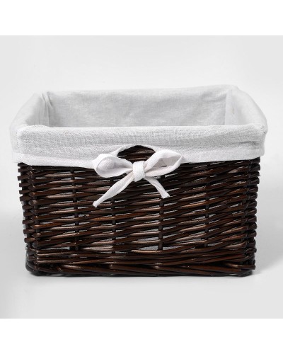 Корзина для аксессуаров WasserKRAFT Alme WB-150-S Темно-коричневая