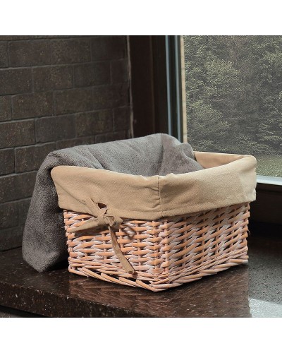 Корзина для аксессуаров WasserKRAFT Kammel WB-180-M Темно-кремовая