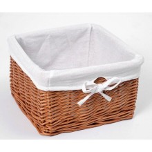 Корзина для аксессуаров WasserKRAFT Dinkel WB-580-S Светло-коричневая