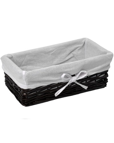 Корзина для аксессуаров WasserKRAFT Lossa WB-120-S Темно-коричневая