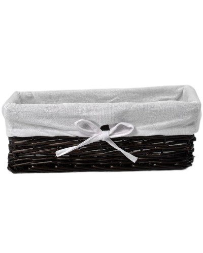 Корзина для аксессуаров WasserKRAFT Lossa WB-120-S Темно-коричневая