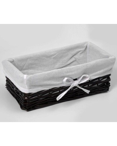 Корзина для аксессуаров WasserKRAFT Lossa WB-120-S Темно-коричневая