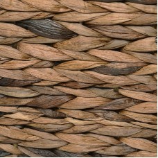 Корзина для белья WasserKRAFT Dill WB-611-L с крышкой Темно-коричневая