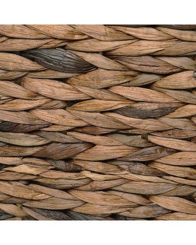 Корзина для белья WasserKRAFT Dill WB-611-L с крышкой Темно-коричневая