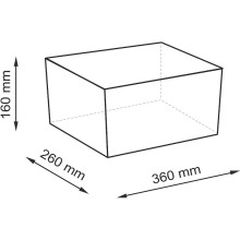 Корзина для белья WasserKRAFT Aisch WB-550-M Бежевая